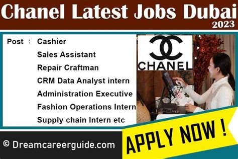 chanel boutique london jobs|Chanel job vacancy.